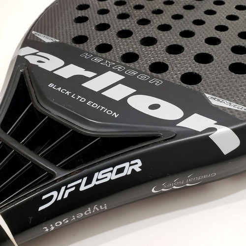 Varlion LW Carbon Difusor Black Line Hexagon padel racket