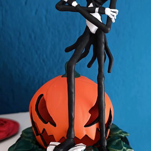 Jack Skellington handmade resin figure like new
