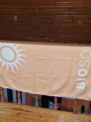 Biosol promotional beach towel new