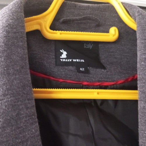 Jacket like new, size 42, gray