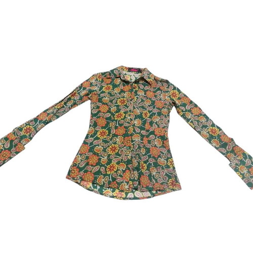 Motel shirt colorful 60s style new, size XS