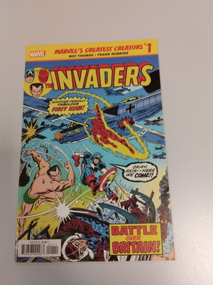 Marvel's Greatest Creators Invaders 2019 like new
