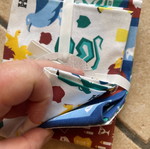 Fat Quarters υλικό καινούργιο, 15 τεμάχια με θέμα Harry Potter και Winnie the Pooh