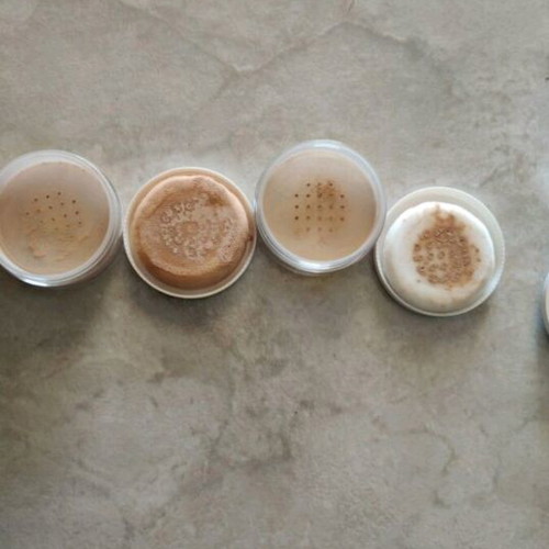 Erre Due mattifying loose powder loose powders like new, 2 pieces