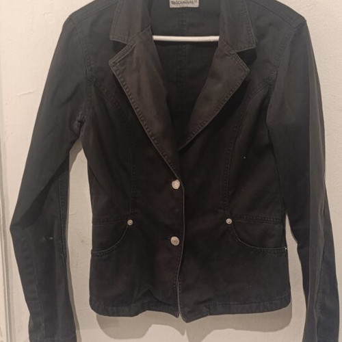 ClockHouse denim blazer black, like new, sizes S/M