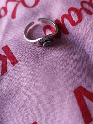 Platinum plated ring like new