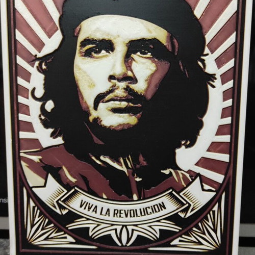 Τρισδιάστατη εκτύπωση κάδρο Che Guevara καινούργιο