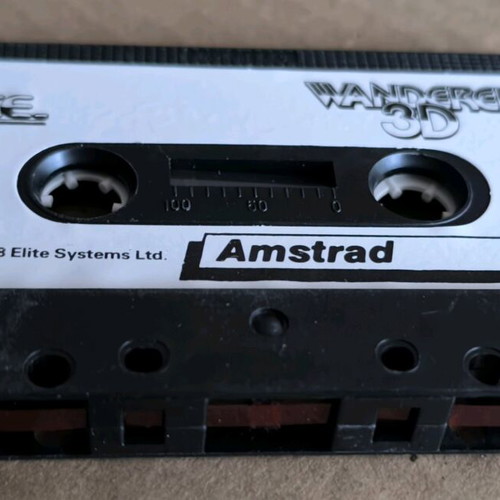 Wanderer 3D (Elite) Amstrad cassette like new, complete in box