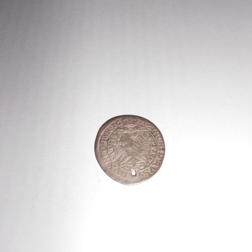 6 Kreuzer silver coin used, Holy Roman Empire 1676