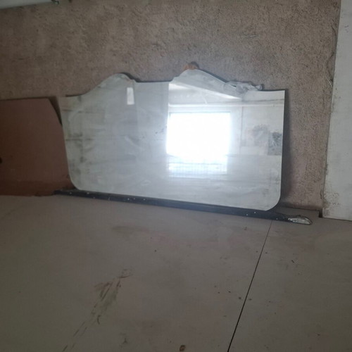 Large mirror like new, mounted on wood, 1.90x1.10 m