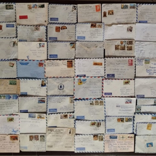 Envelopes used, pack of 100, Greece