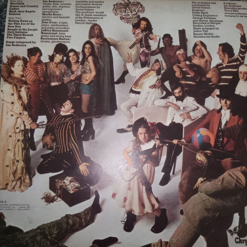 Jethro Tull vinyl used, 1st edition Greece 1974, rock