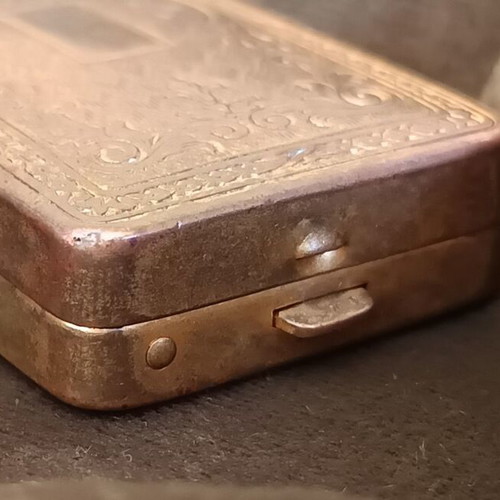 Du Barry Richard Hudnut Art Deco Compact Powder Case used