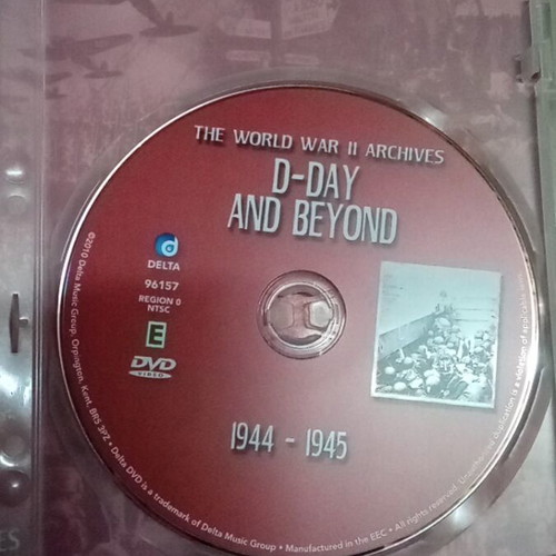 D-Day and Beyond DVD like new, action adventure with subtitles