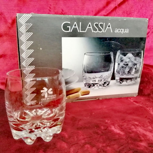 Galassia Whiskey Glasses Set of 6 210 ml New from 1988