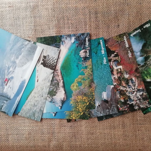 Card postal photos Pilio 7 pieces like new