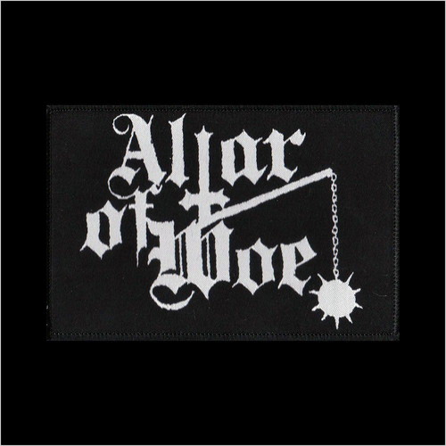 Altar Of Woe woven patch 12x8cm new