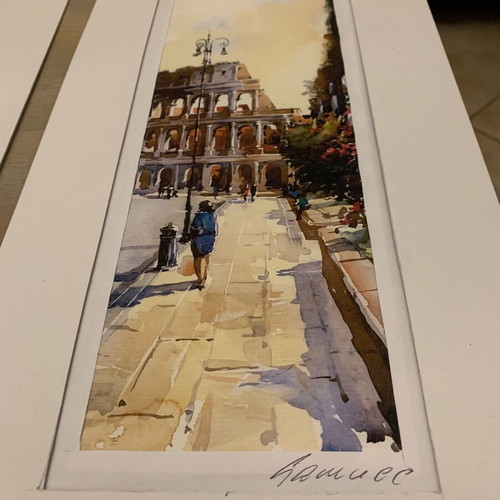 Watercolor painting set new