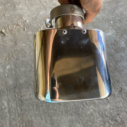 Stainless steel exhaust tip new glossy up to Φ55