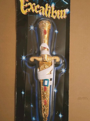 Excalibur sword new, sealed packaging
