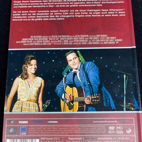 Walk the Line DVD like new, biography