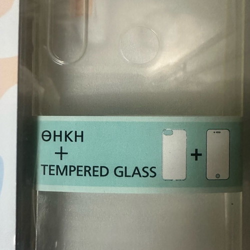 Xiaomi Redmi Note 8 case transparent with screen protector new