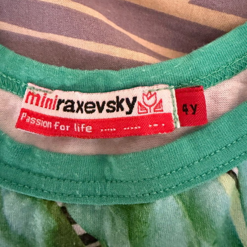 Summer set for girl 3-4 years Benetton and Mini Raxevsky like new