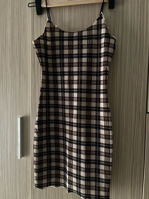 Mini dress αφόρετο Shein μπεζ, μέγεθος S