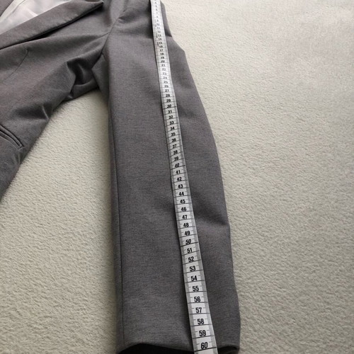H&M women's blazer gray like new, size L