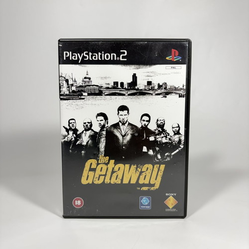 The Getaway PlayStation 2 game used, complete with manual and poster