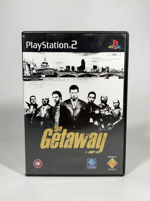 The Getaway PlayStation 2 game used, complete with manual and poster