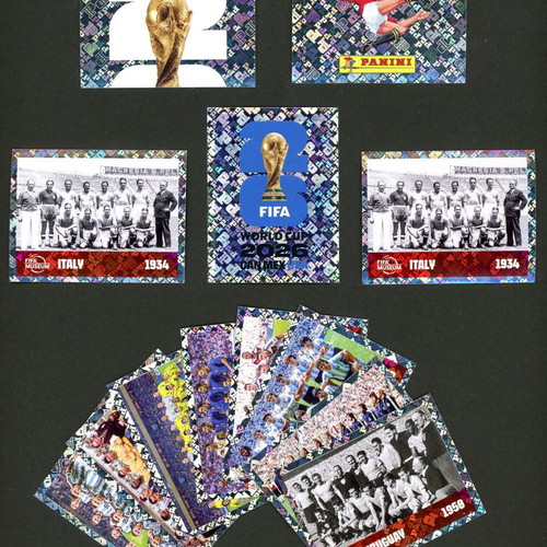 Panini 2026 World Cup stickers, 581 different