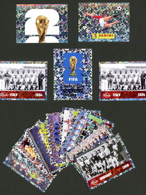 Panini 2026 World Cup stickers, 581 different