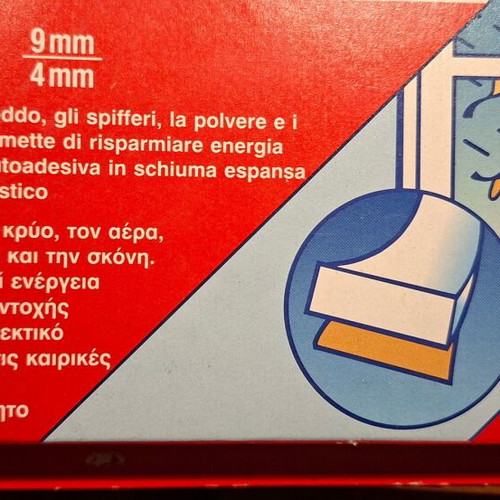 Tesa Aerostop Door Seal Foam Tape Pack of 3 Used