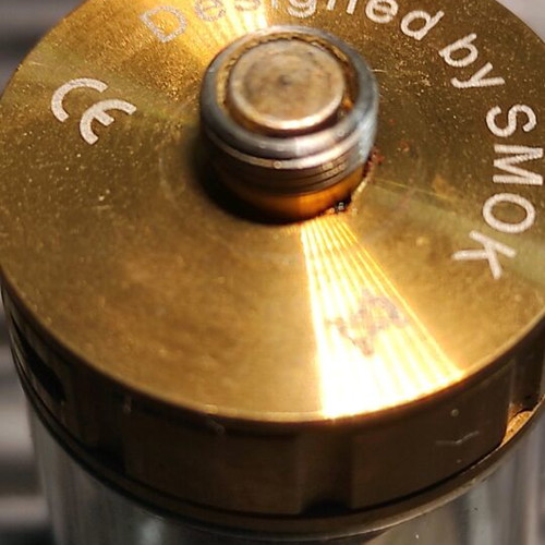 Smok RTA atomizer brass gold used