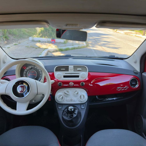 Fiat 500C Cabrio 2015 used, 61,500 km, manual, red