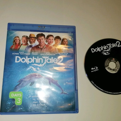 Dolphin Tale 2 Blu-ray used, Morgan Freeman