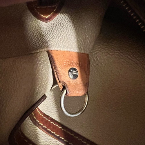 Louis Vuitton vintage handbag used, beige brown