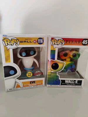 Funko Pop Wall-E & Eve σετ καινούργιο, αυθεντικό