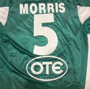 Match-worn/March-issue ΠΑΝΑΘΗΝΑΙΚΟΣ ΦΑΝΕΛΑ 2004-2005 MORRIS