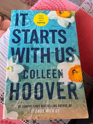 It Starts With Us book like new, English
