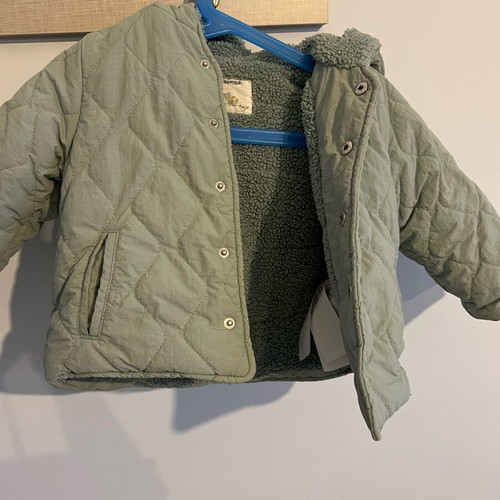Baby jacket used for 12 months with hood