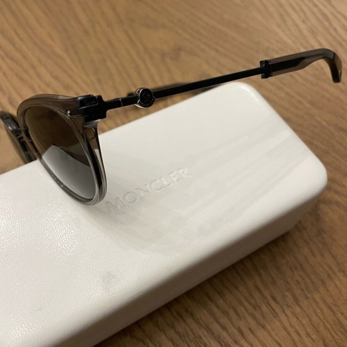 Moncler Women's Sunglasses Gray Like New With Case