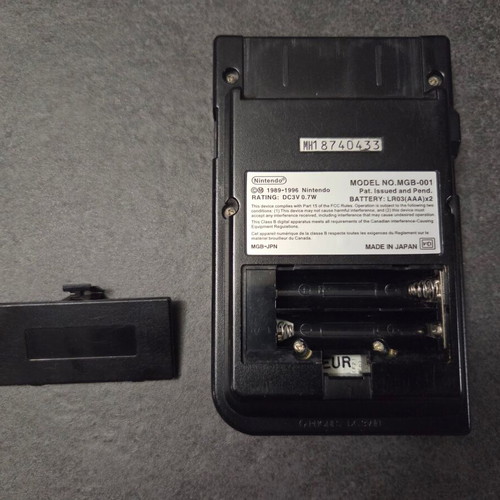 Nintendo Gameboy Pocket Black used, fully functional