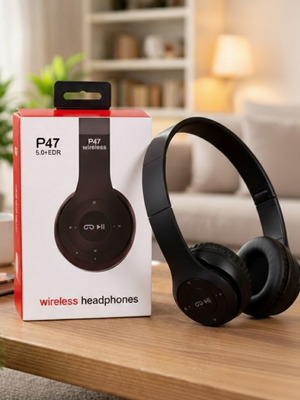 P47 Bluetooth 5.0 Wireless Headphones new
