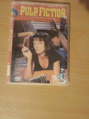 Pulp Fiction DVD used with subtitles, adventure social drama