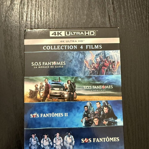 Ghostbusters 4 Movie Collection 4K Blu-Ray
