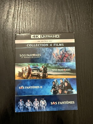 Ghostbusters 4 Movie Collection 4K Blu-Ray with Greek and English Subtitles