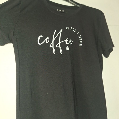 Shein black blouse size L like new with box