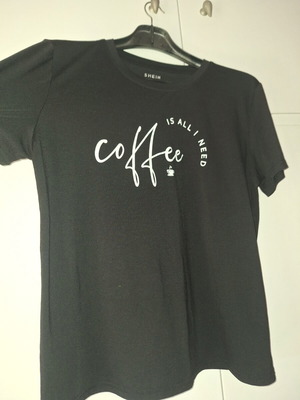 Shein black blouse size L like new with box